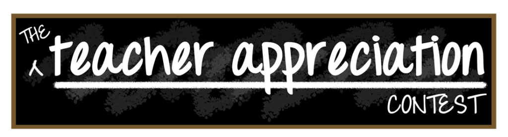 Teacher Appreciation Contest Logo