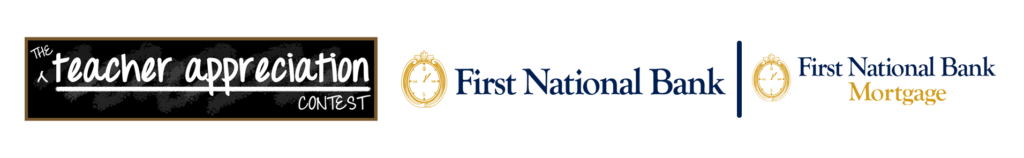 First National Bank | Teacher Appreciation Contest