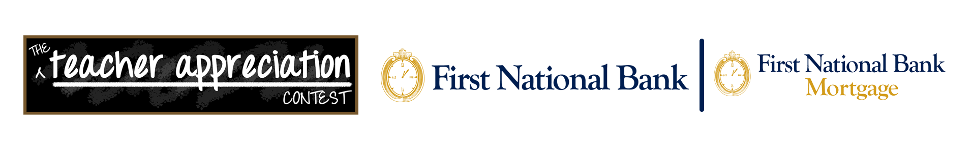 First National Bank Teacher Appreciation Contest